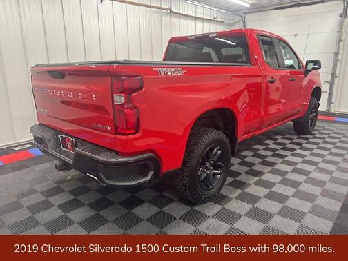 Red Hot 2019 Chevrolet Silverado 1500 Custom Trail Boss