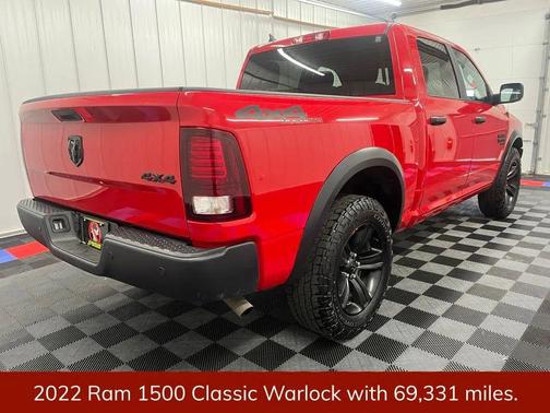 Flame Red Clearcoat 2022 RAM 1500 Classic SLT