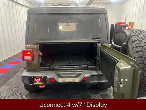 Sarge Green Clearcoat 2021 Jeep Wrangler Unlimited Rubicon