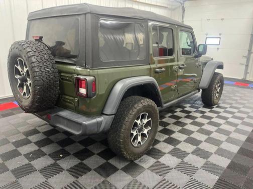 Sarge Green Clearcoat 2021 Jeep Wrangler Unlimited Rubicon