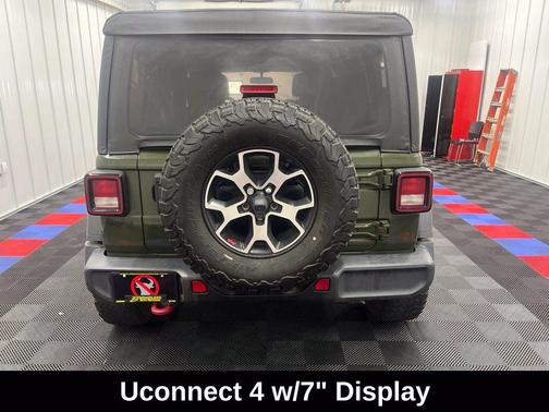 Sarge Green Clearcoat 2021 Jeep Wrangler Unlimited Rubicon