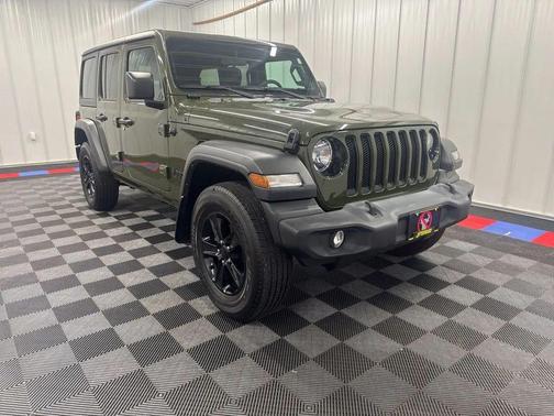 Sarge Green Clearcoat 2023 Jeep Wrangler Sport
