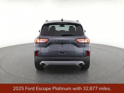 Carbonized Gray Metallic 2025 Ford Escape Platinum
