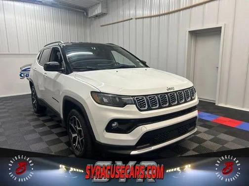 Bright White Clearcoat 2025 Jeep Compass Limited