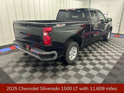 Black 2025 Chevrolet Silverado 1500 LT