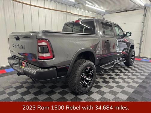 Granite Crystal Metallic Clearcoat 2023 RAM 1500 Rebel