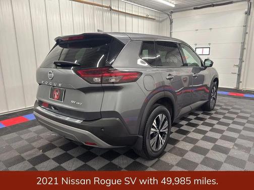Gun Metallic 2021 Nissan Rogue SV