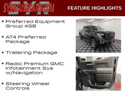 Onyx Black 2021 GMC Sierra 1500 AT4
