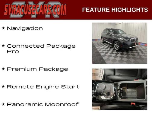 Dark Graphite Metallic 2023 BMW X3 xDrive30i