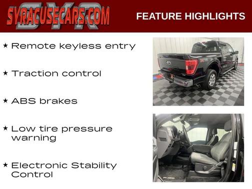 Agate Black Metallic 2023 Ford F-150 XLT