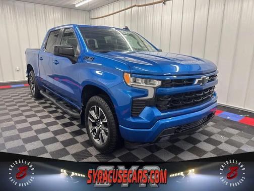 Glacier Blue Metallic 2024 Chevrolet Silverado 1500 RST