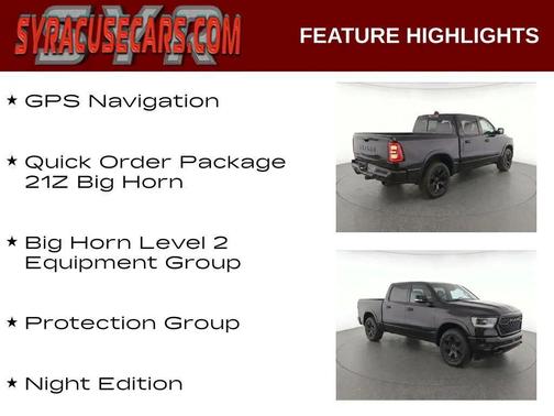 Diamond Black Crystal Pearlcoat 2025 RAM 1500 Big Horn/Lone Star