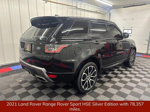 Black 2021 Land Rover Range Rover Sport HSE Silver Edition