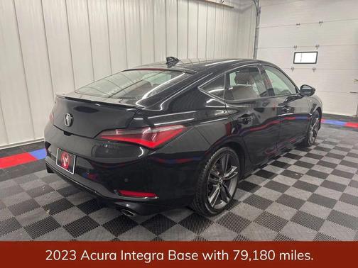 Majestic Black Pearl 2023 Acura Integra A-SPEC Technology