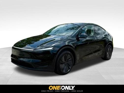 Solid Black 2026 Tesla Model Y Long Range Launch Series