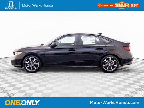 Crystal Black Pearl 2026 Honda Civic Hybrid Sport Touring