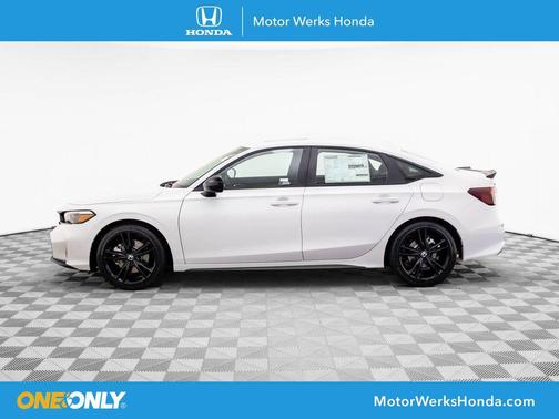 Platinum White Pearl 2026 Honda Civic Si Base