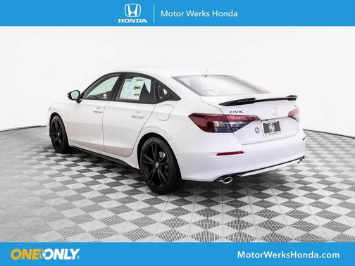 Platinum White Pearl 2026 Honda Civic Si Base
