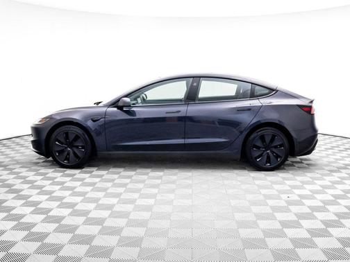 Stealth Grey 2025 Tesla Model 3 Long Range