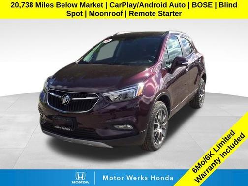 Black Cherry Metallic 2018 Buick Encore Sport Touring