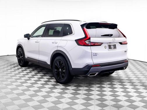 Platinum White Pearl 2023 Honda CR-V Hybrid Sport Touring AWD