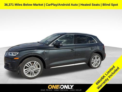 Monsoon Gray Metallic 2018 Audi Q5 2.0T Tech Premium