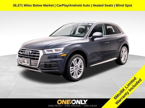 Monsoon Gray Metallic 2018 Audi Q5 2.0T Tech Premium