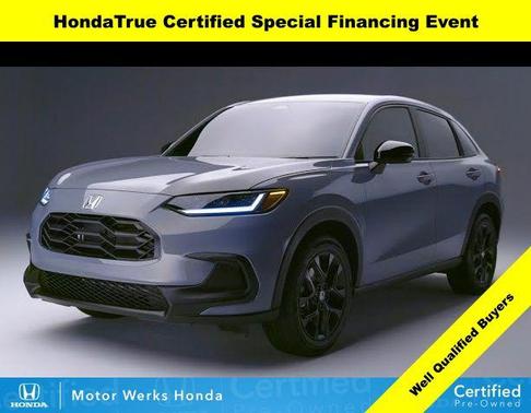 Urban Gray Pearl 2023 Honda HR-V AWD Sport