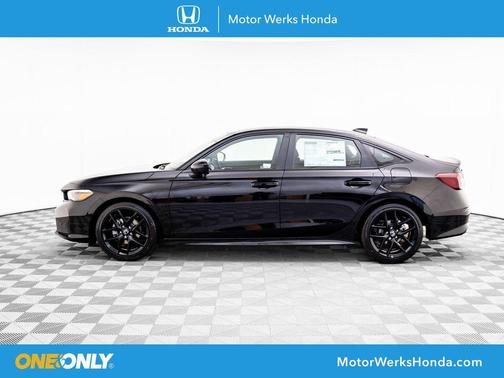 Crystal Black Pearl 2026 Honda Civic Hybrid Sport