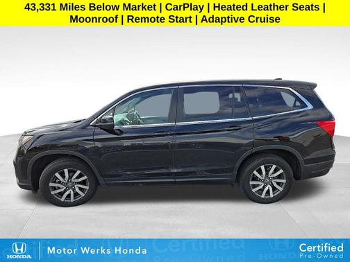 Crystal Black Pearl 2019 Honda Pilot EX-L