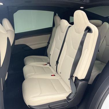 Pearl White Multi-Coat 2022 Tesla Model X Dual Motor All-Wheel Drive