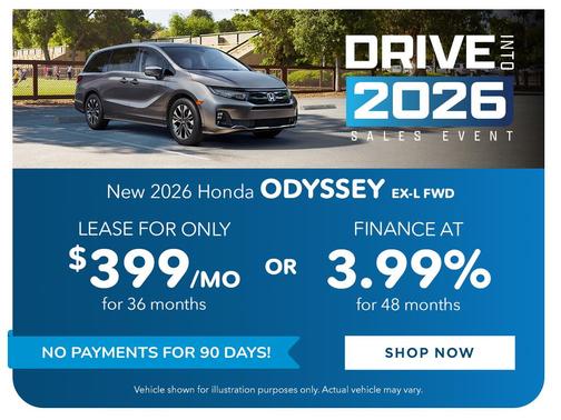2026 Honda Odyssey Sport-L