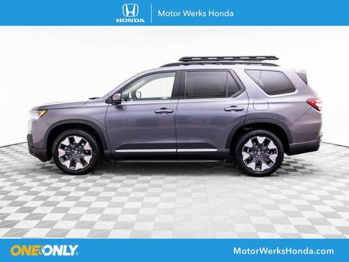 Modern Steel Metallic 2026 Honda Pilot Elite