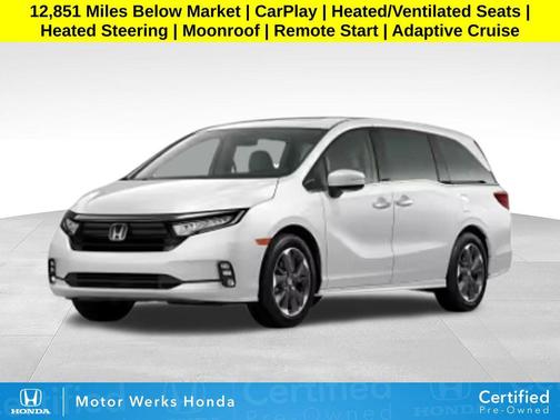 Platinum White Pearl 2022 Honda Odyssey Elite