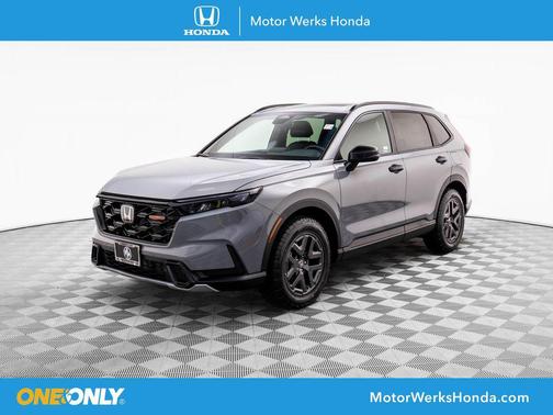 Urban Gray Pearl 2026 Honda CR-V Hybrid TrailSport AWD