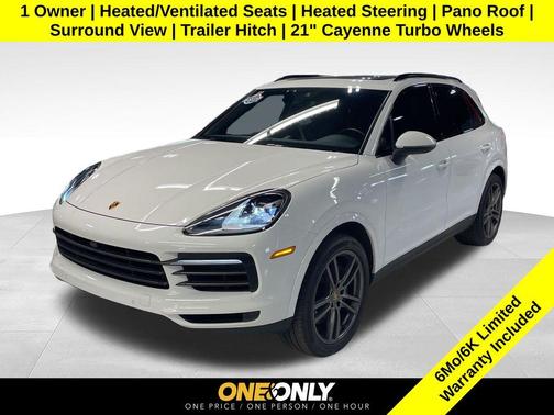White 2022 Porsche Cayenne Platinum Edition