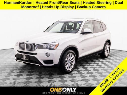 Alpine White 2016 BMW X3 xDrive28i