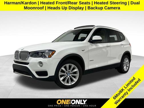 Alpine White 2016 BMW X3 xDrive28i