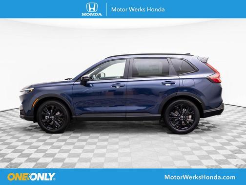 Canyon River Blue Metallic 2026 Honda CR-V Hybrid Sport Touring AWD
