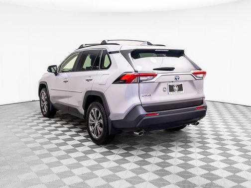 Silver Sky Metallic 2022 Toyota RAV4 Hybrid XLE Premium