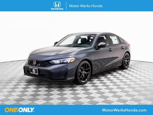 Meteorite Gray Metallic 2026 Honda Civic Sport