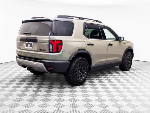 Ash Green Metallic 2026 Honda Passport AWD TrailSport Elite Blackout