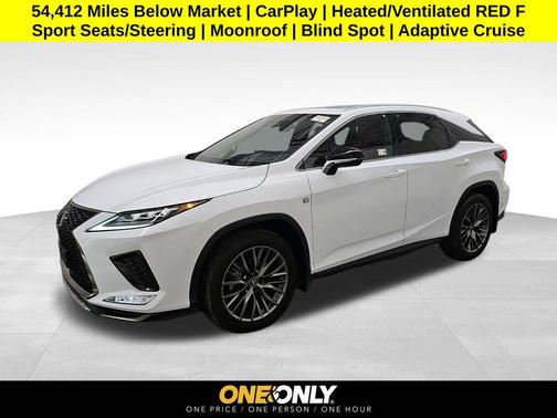 Eminent White Pearl 2022 Lexus RX 350 F SPORT Handling