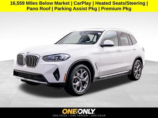 Alpine White 2023 BMW X3 xDrive30i