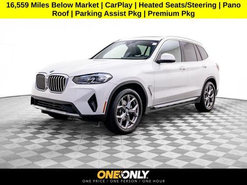 Alpine White 2023 BMW X3 xDrive30i