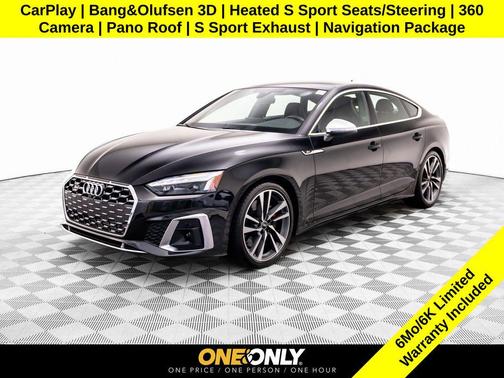 Mythos Black Metallic 2022 Audi S5 Premium Plus TFSI quattro Tiptronic