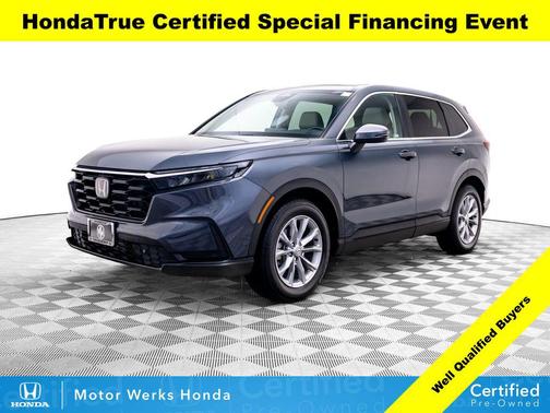 Meteorite Gray Metallic 2024 Honda CR-V EX-L AWD