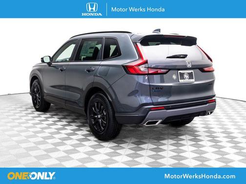 Meteorite Gray Metallic 2026 Honda CR-V Hybrid Sport-L AWD