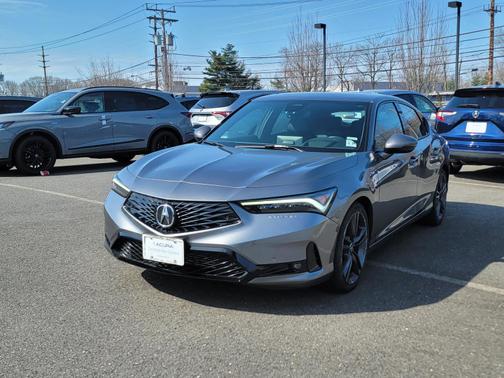 Liquid Carbon Metallic 2023 Acura Integra