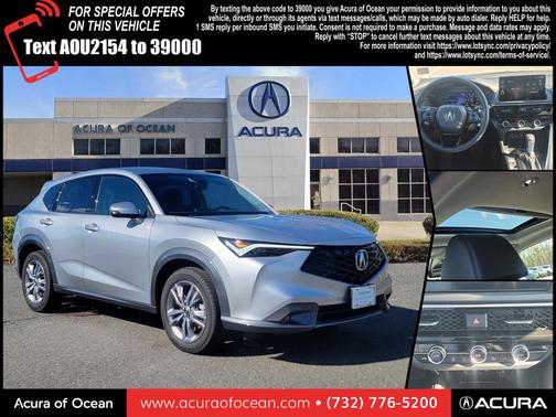 Solar Silver Metallic 2025 Acura ADX